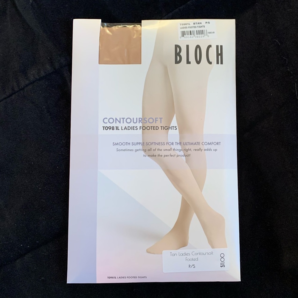 BLOCH Contoursoft Women’s Footed Ballet Tights BlochTan